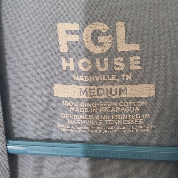 Florida Georgia Line Music Is Healing FGL House Women's Medium T-Shirt - Picture 2 of 3
